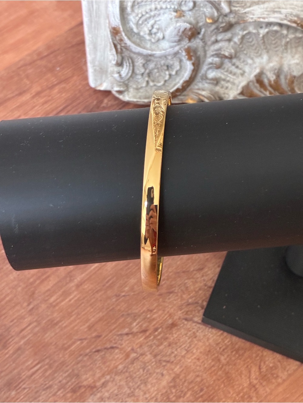 Kate Spade Heart Of Gold Idiom Bangle Bracelet - Picture 4 of 13